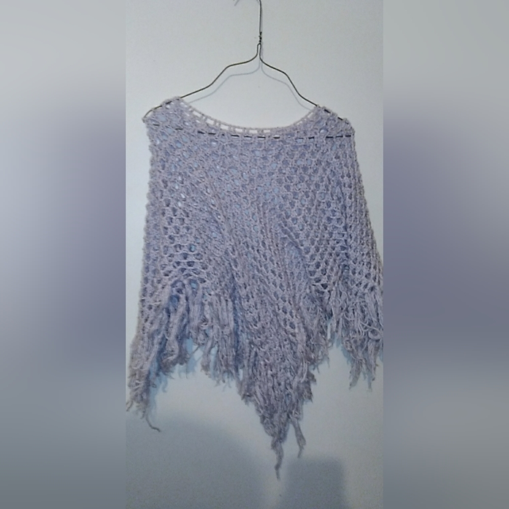 Crochet poncho